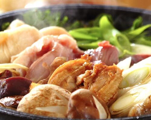 駅近のお店で歓送迎会に鶏すき焼き【恵比寿/歓送迎会/鍋/居酒屋】